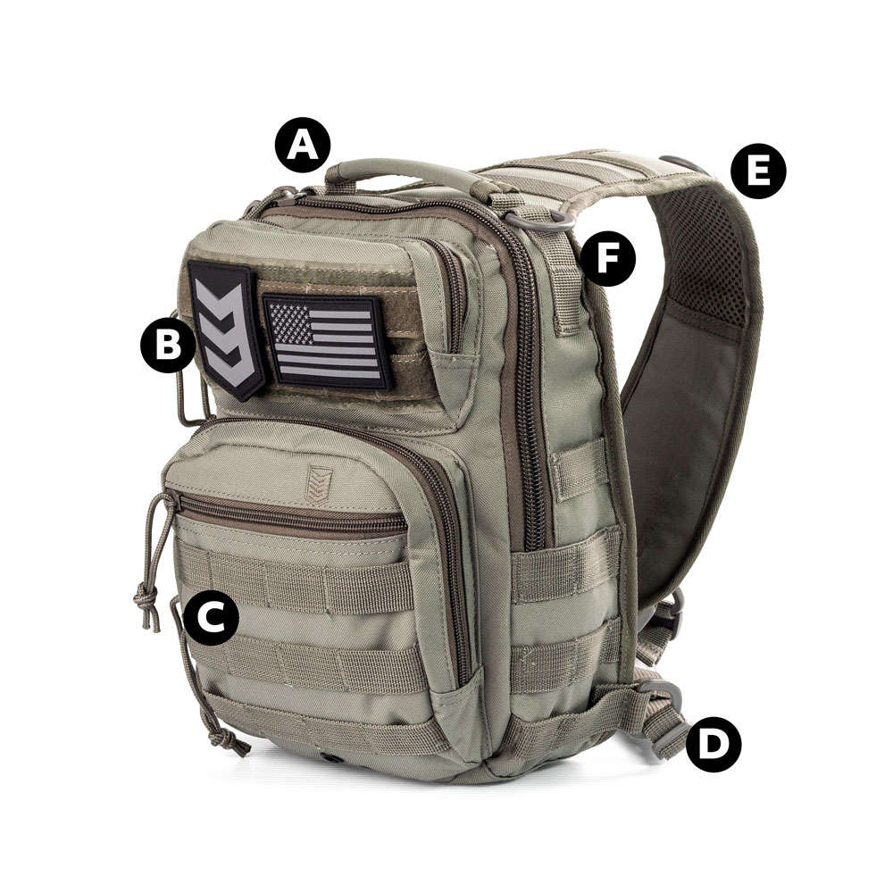 Here at SHOT Show we've debuted our all new LV10 - a sling pack we designed  for those who want an everyday carry bag with tons of organization  options