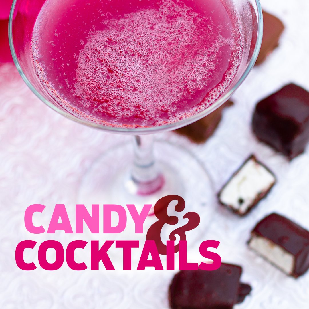 Candy and cocktails for corporate parties
