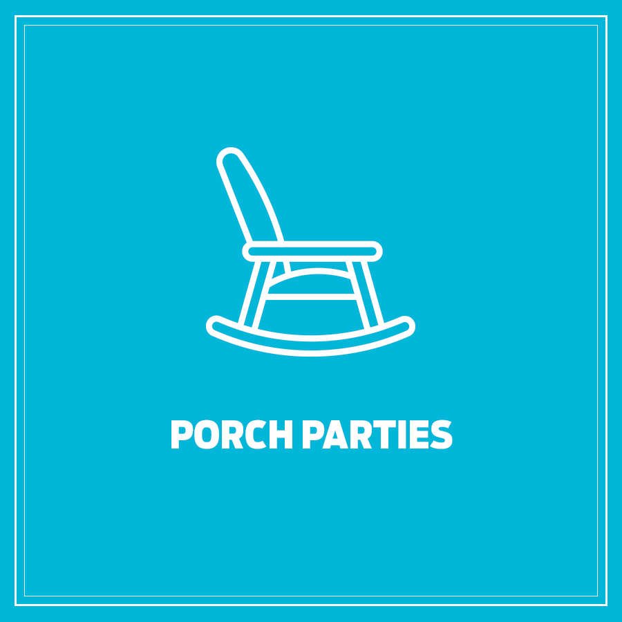 Porch Party Jacksonville Florida porch rental