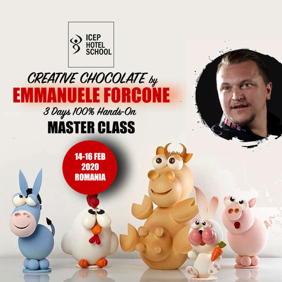 MasterClass Emmanuele Forcone - Creative Chocolate