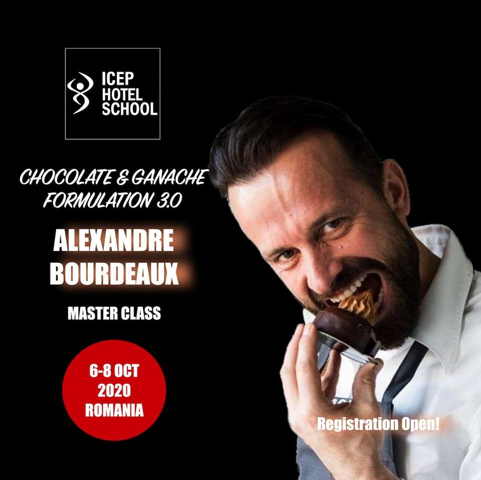 MasterClass Alexandre Bourdeaux - Chocolate & Ganache Formulation 3.0