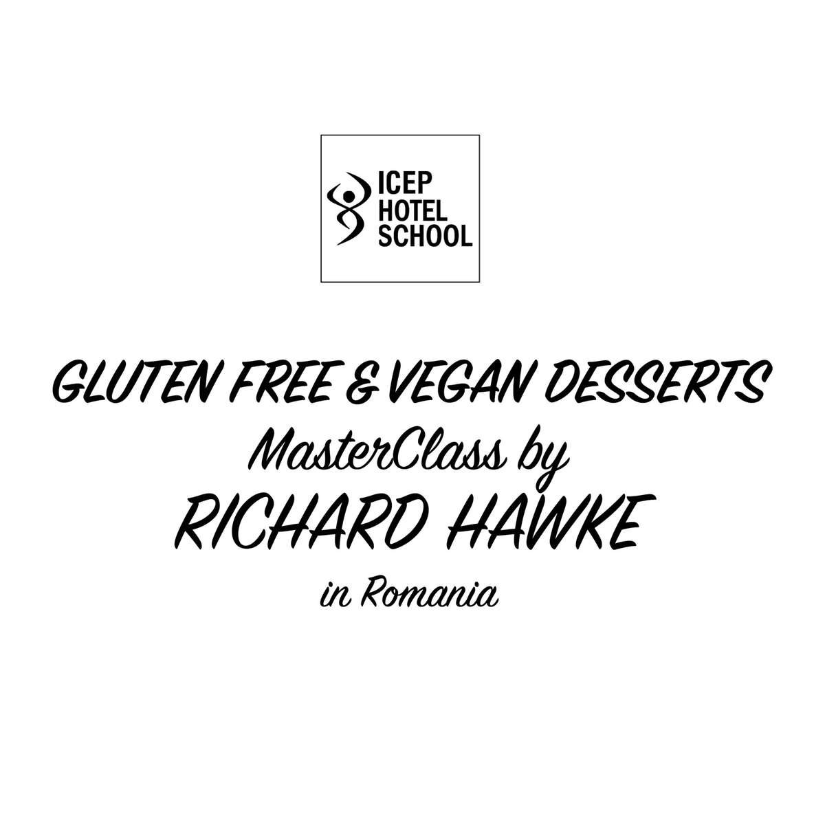 Gluten Free & Vegan Desserts MasterClass Richard Hawke
