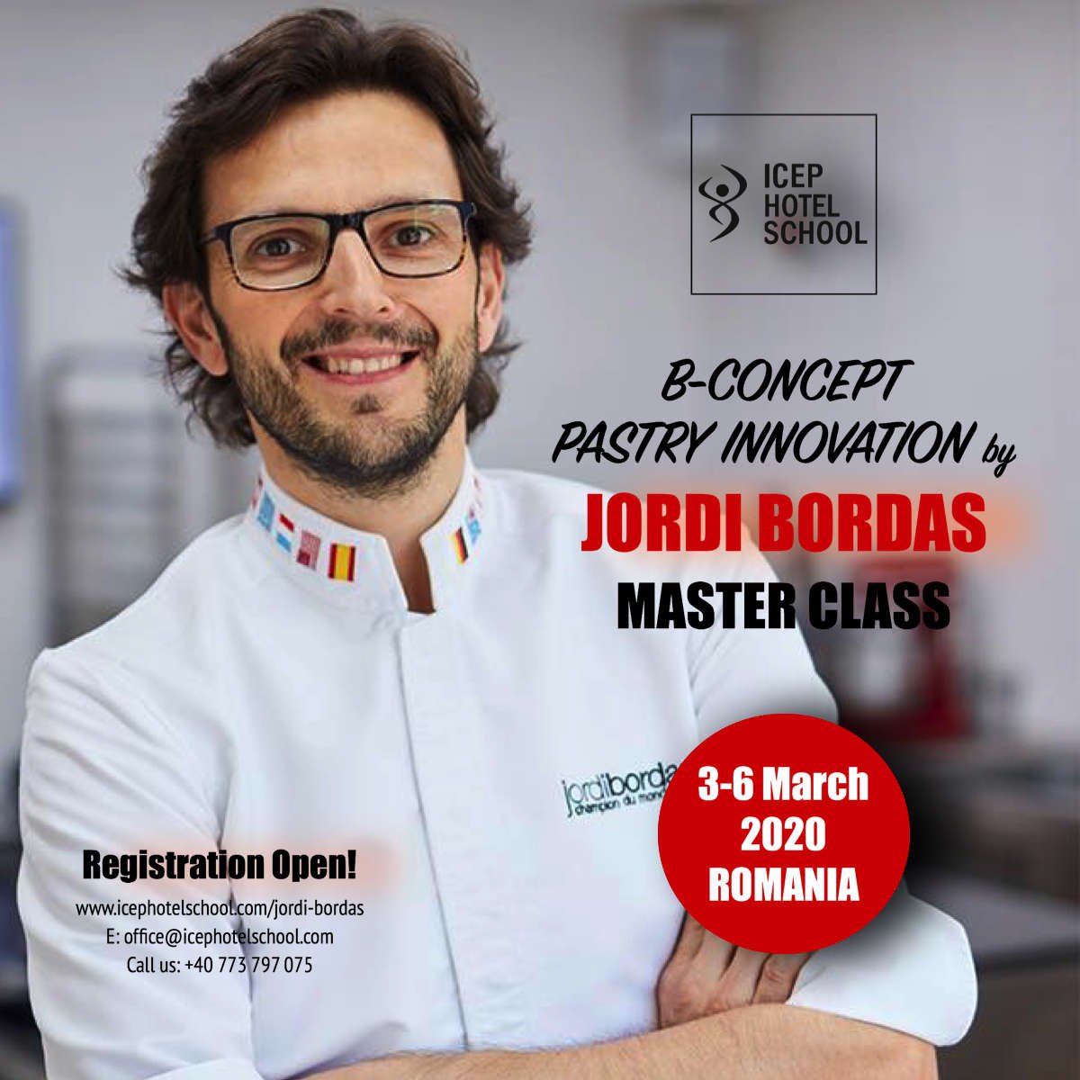 MasterClass Jordi Bordas B-Concept Pastry 