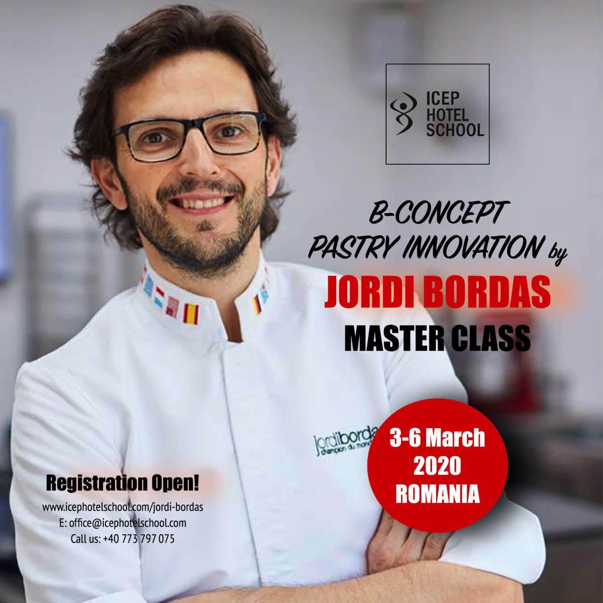 MasterClass Jordi Bordas B-Concept Pastry 