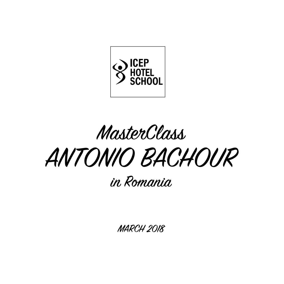 MasterClass Antonio Bachour Romania