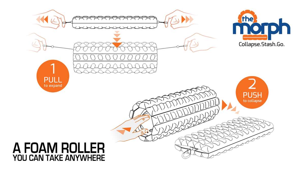 Brazyn Morph Collapsable Roller