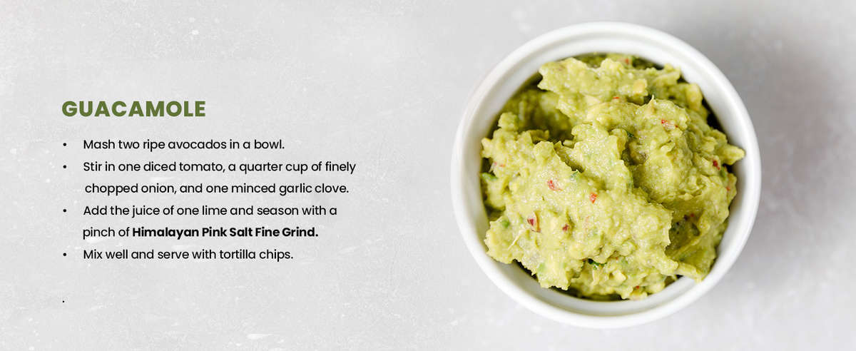 Fine Grind Pink Salt for Guacamole, Adding Depth and a Touch of Elegance to Your Recipe