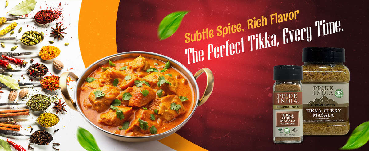 Unique Tikka Curry Masala for Transforming Everyday Curry into an Exquisite Indian Delight