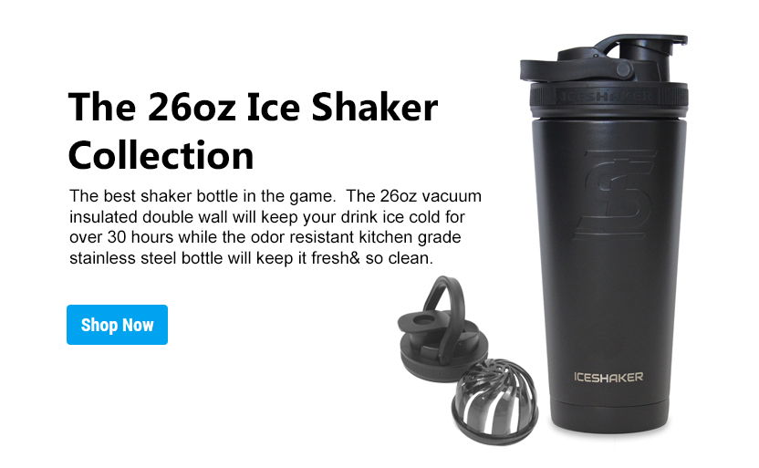 Ice Shaker™ Insulated Bottle DoubleWalled Protein Shaker Ice Shaker