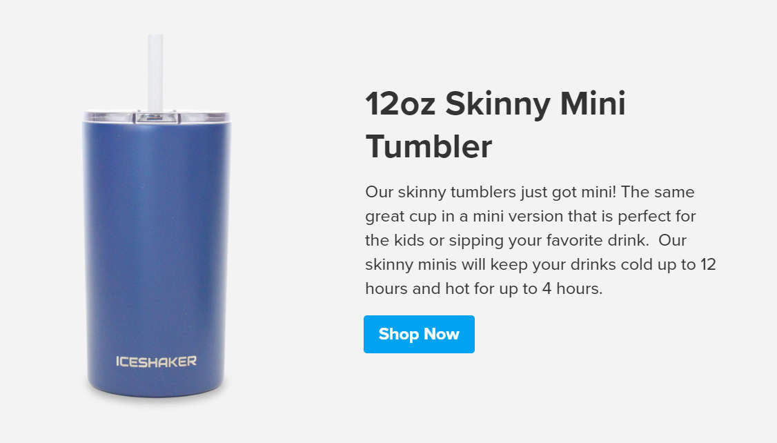 Ice Shaker™ Insulated Bottle DoubleWalled Protein Shaker Ice Shaker