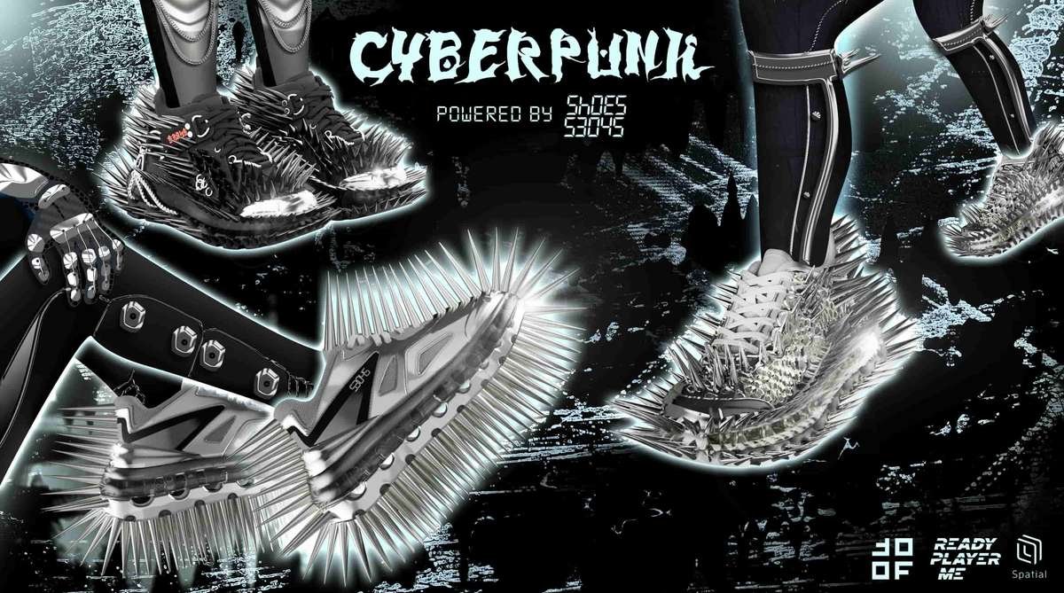 SHOES 53045 - CYBERPUNK CAMPAIGN BANNER 