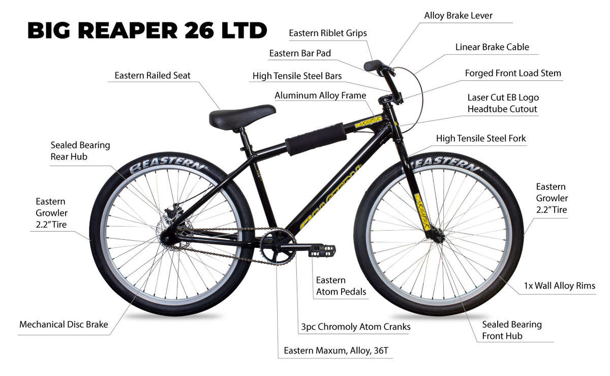 Eastern Big Reaper - BMX Cruiser 26