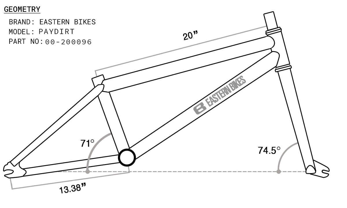 Paydirt beginner BMX Bike by Eastern Bikes