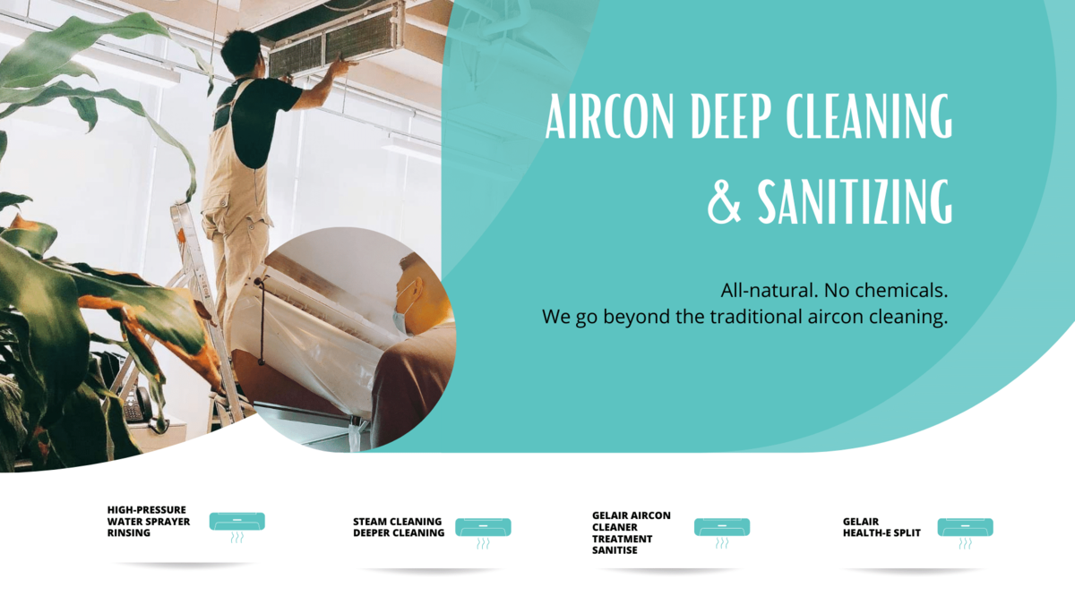 Aircon Deep Cleaning and Sanitizing