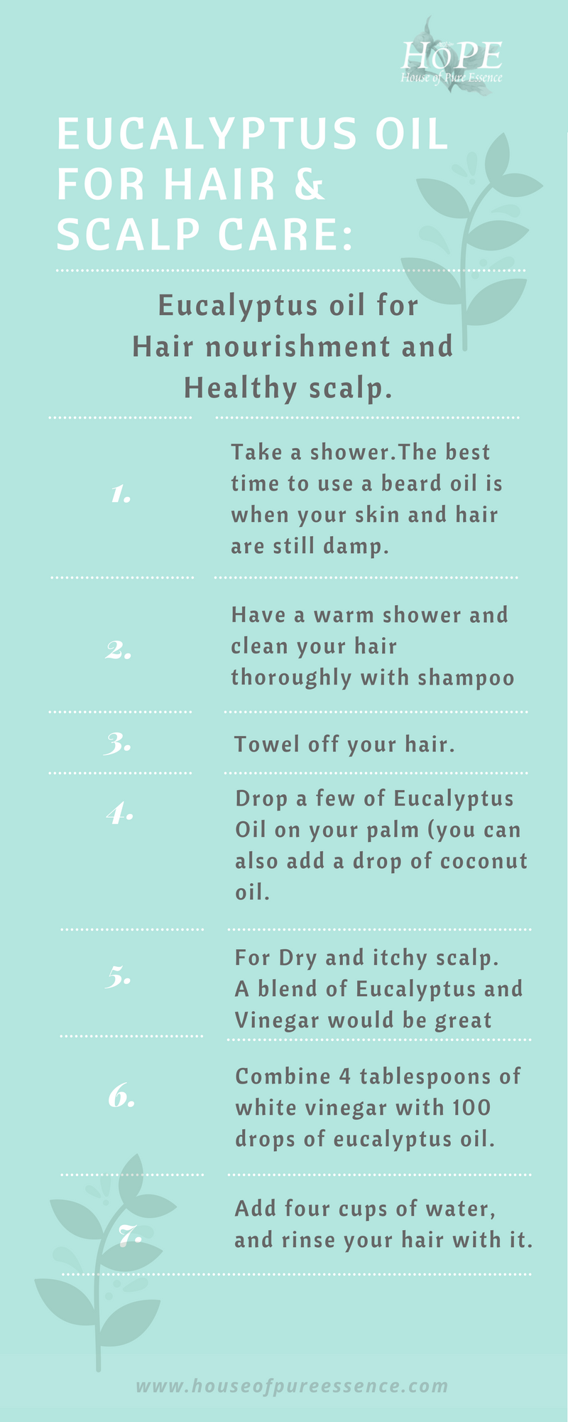 Hope Eucalyptus Oil for Hair and Scalp Care