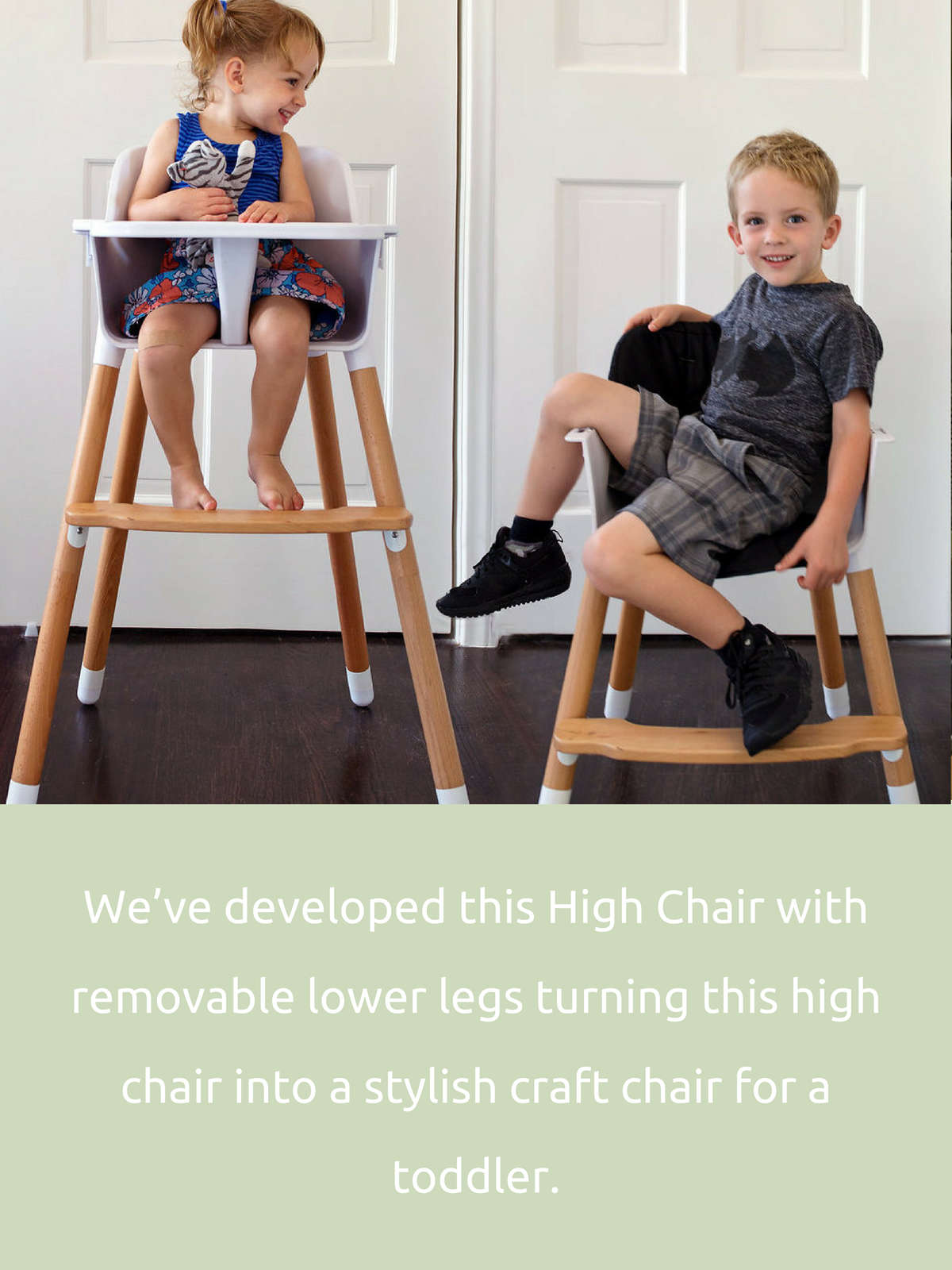 high chair into table