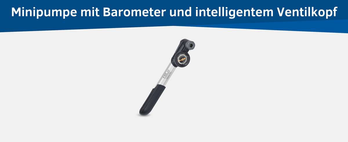 Fahrradpumpe klein für alle Ventile