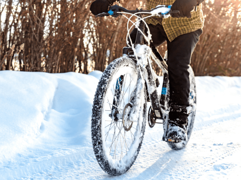 Fahrrad Reifendruck im Winter