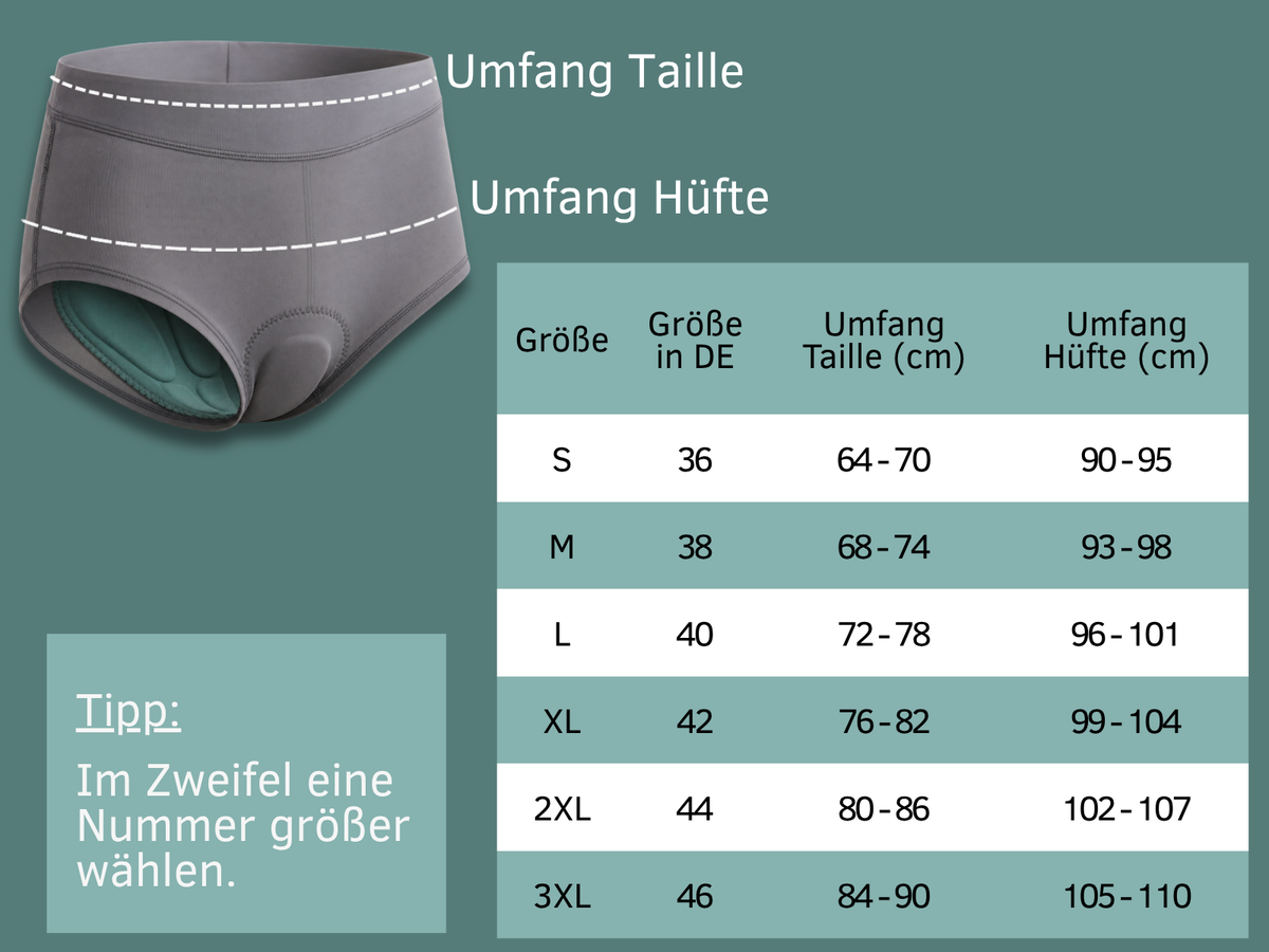 Rad Unterwäsche für Damen