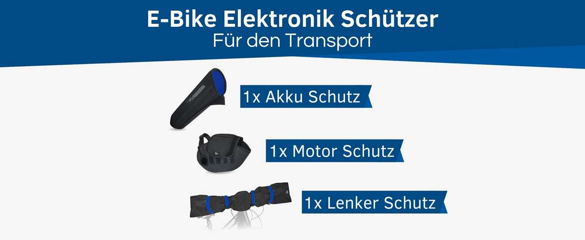 E Biek Transportschutz Set für Heckträger E Biek Transportschutz Set für Heckträger