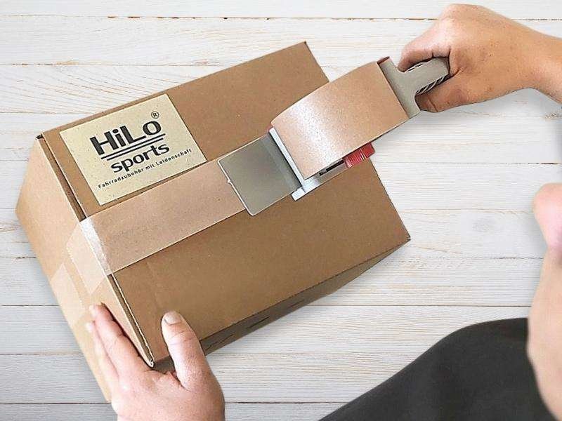 HiLo sports ist nachhaltig.. Die Pakete werden ohne Kunststoff-Verpackung versendet.