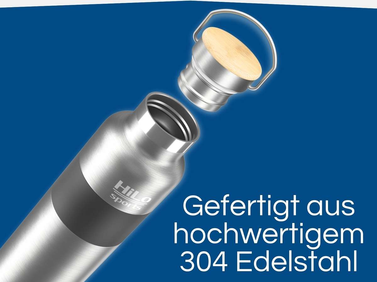 Geschmacksneutrale Edelstahl Trinkflasche Fahrrad
