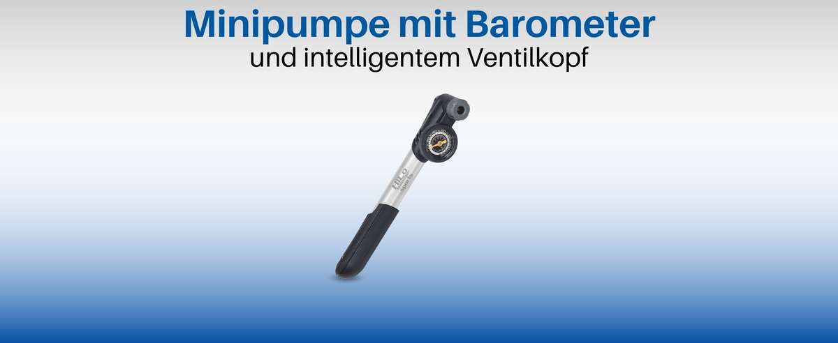 Fahrradpumpe klein für alle Ventile