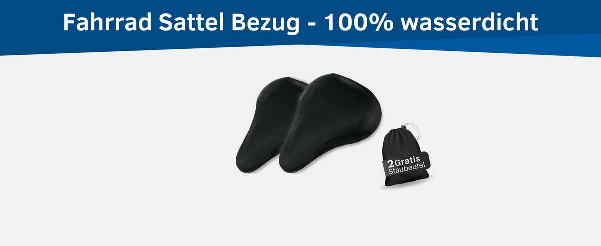 Fahrradsattel Regenschutz