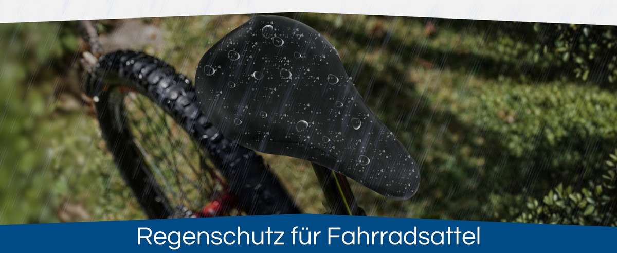 Wasserdichter Sattelbezug fürs Fahrrad