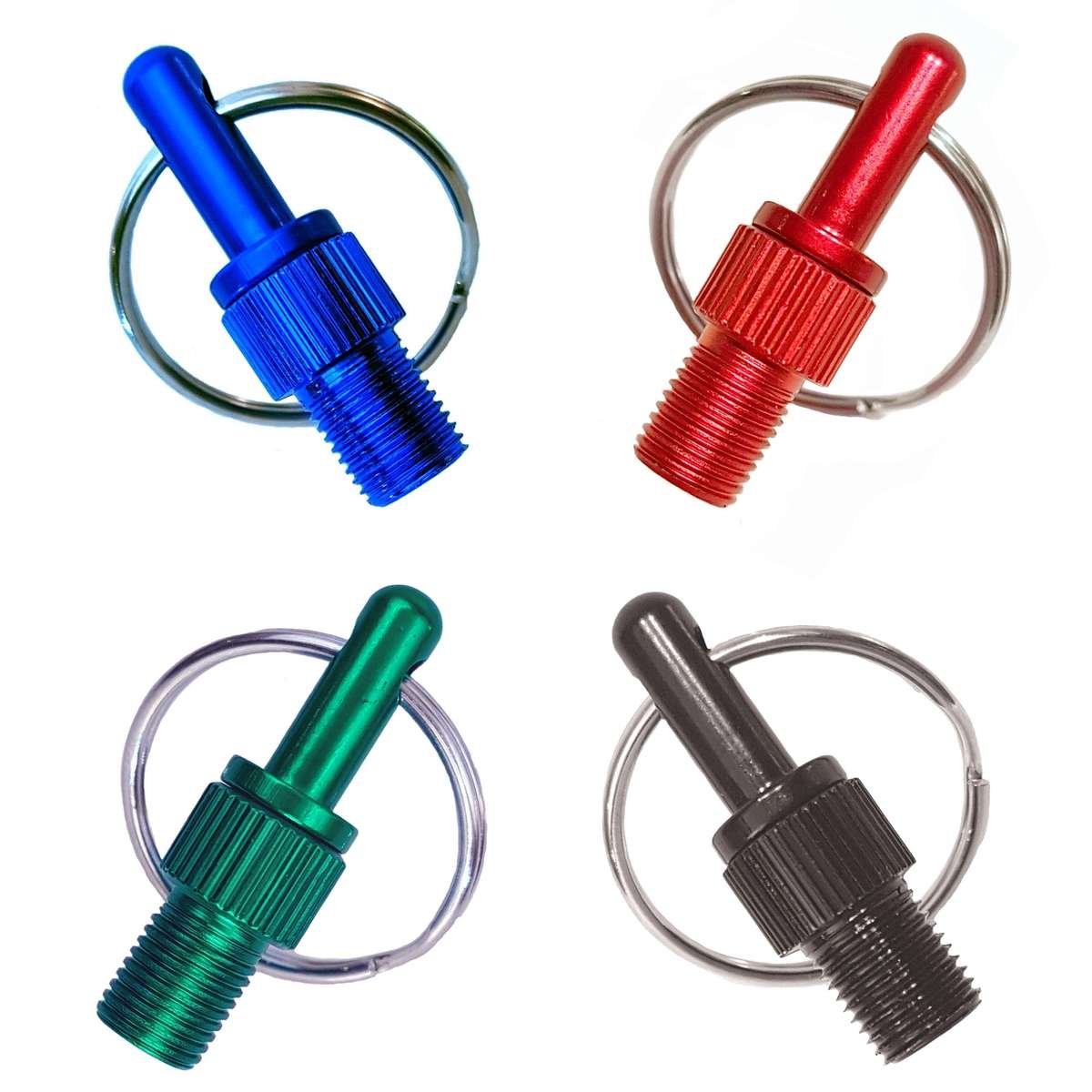 21-tlg. Fahrradventil Adapter Set - Für DV, SV, AV Ventile Mit Aufbewahrungsbox