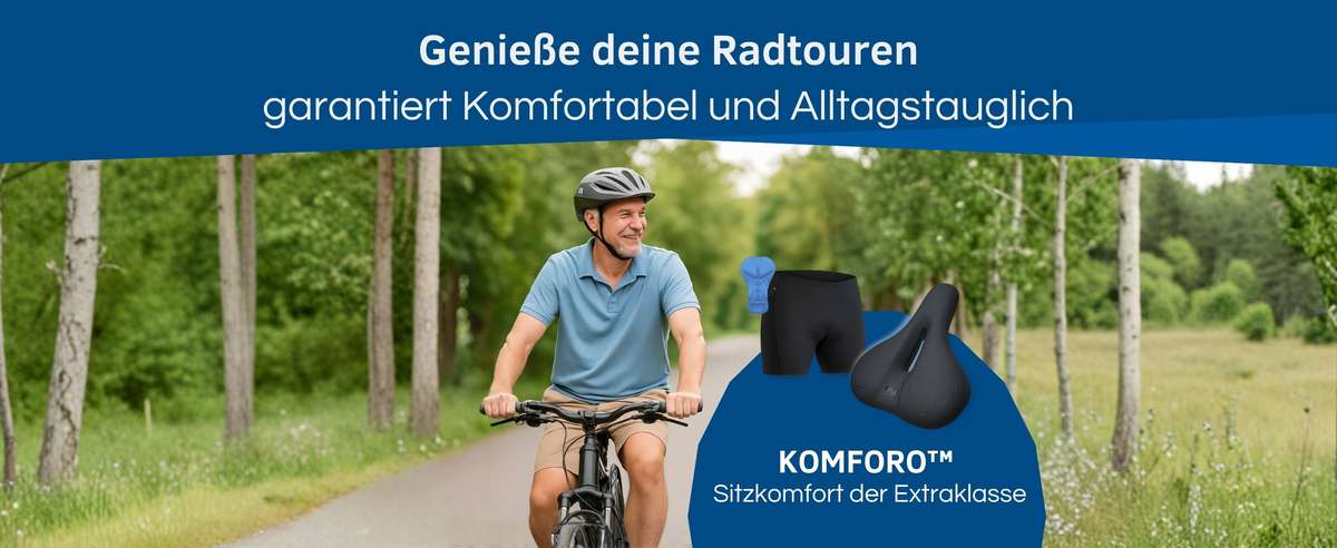 Unsichtbare Rad Unterhose mit Fahrradsattel