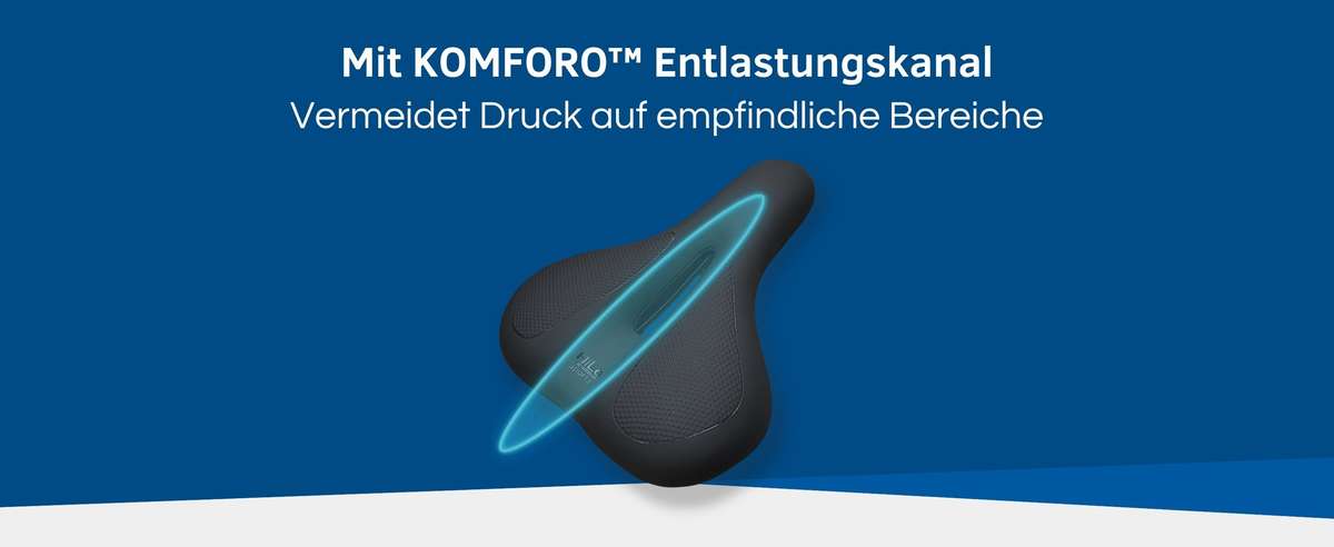 Sattel fürs Fahrrad