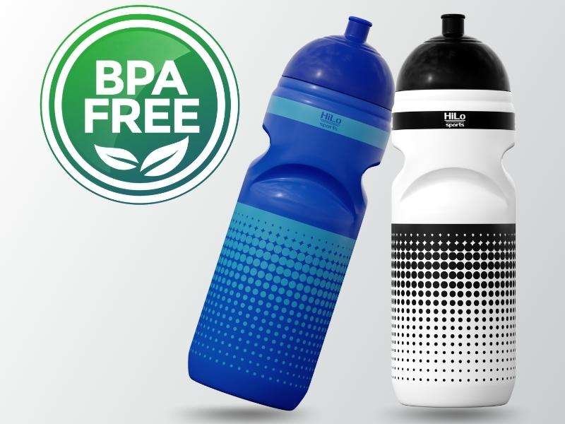 Die Fahrrad Trinkflaschen sind frei von BPA.