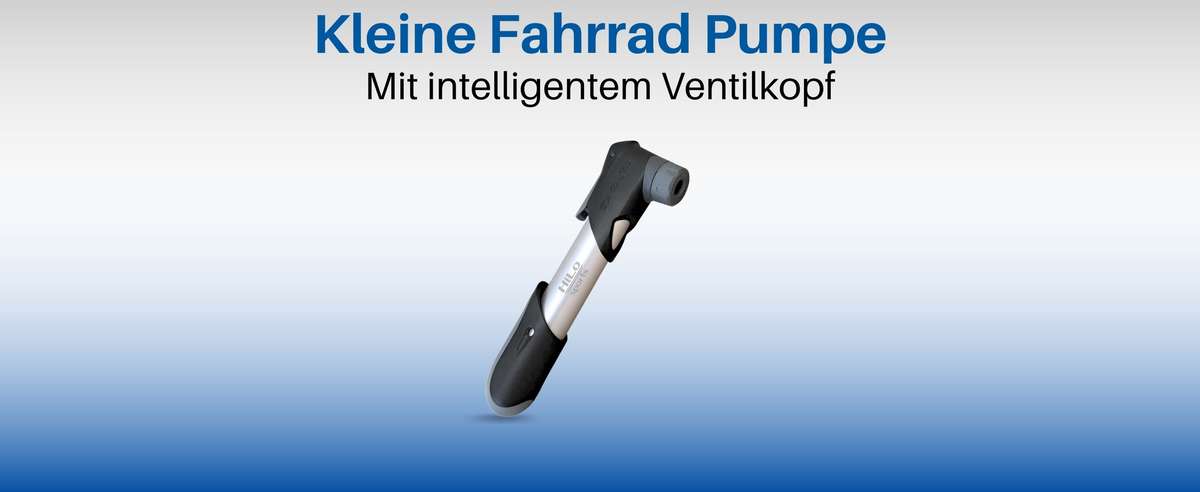 Fahrradpumpe klein für alle Ventile