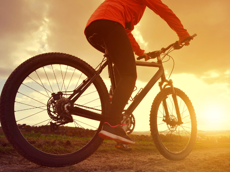 Richtige Sitzpositzion auf dem Fahrrad