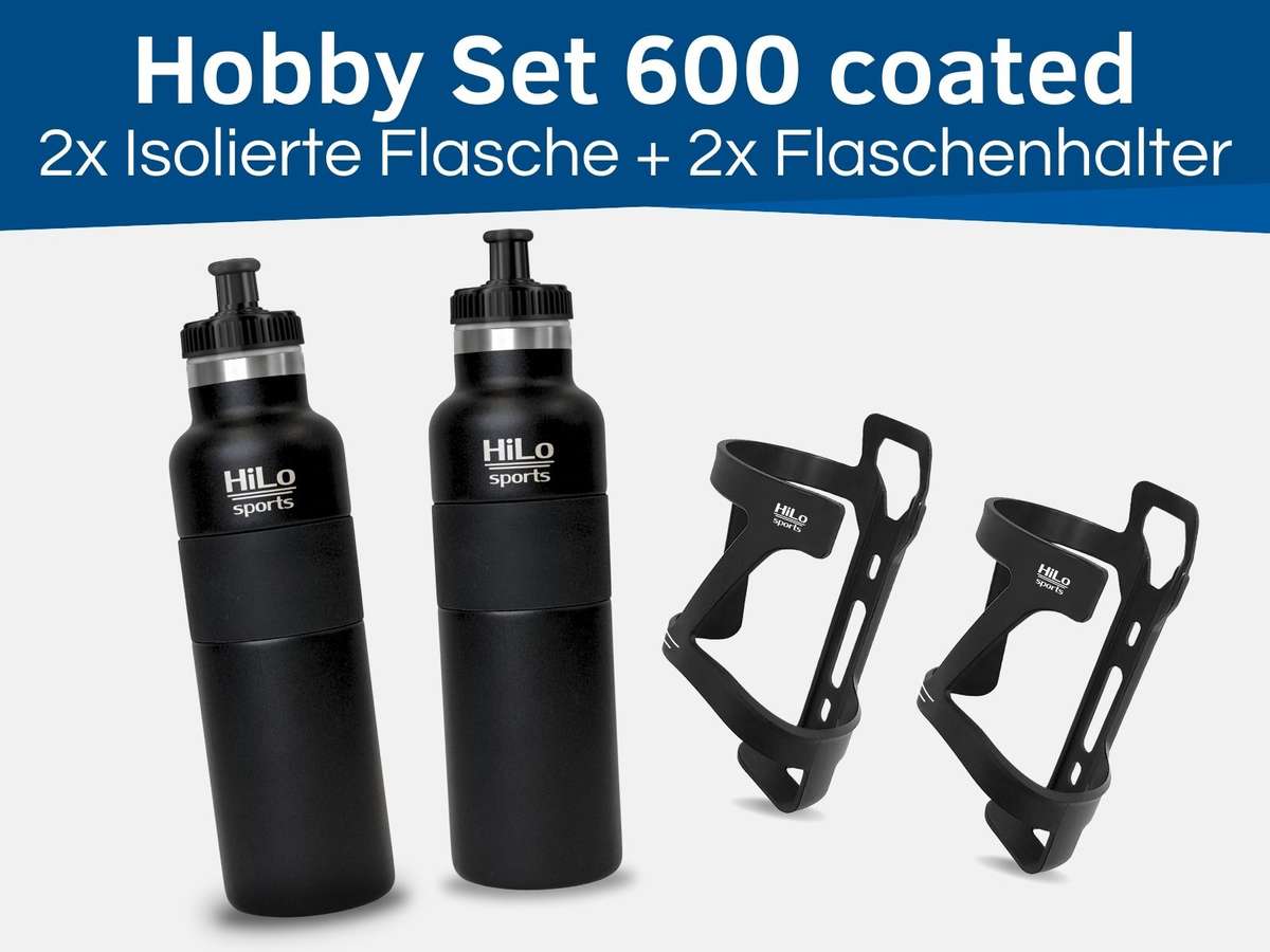 2 Trinkflasche mit Fahrrad Halterungen