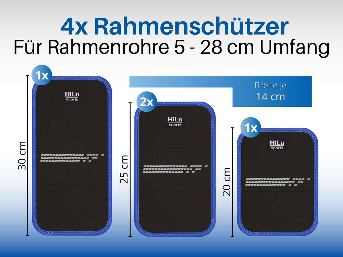 Fahrrad Rahmen Schutz für E Bike Heckträger Transport