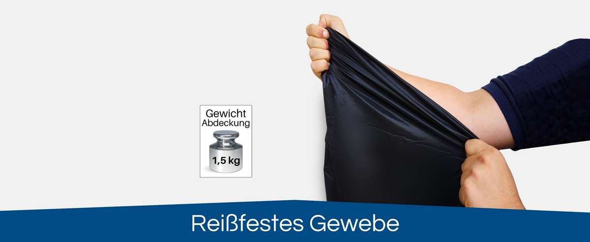 Reißfeste Fahrrad Abdeckplane für 2 Fahrräder