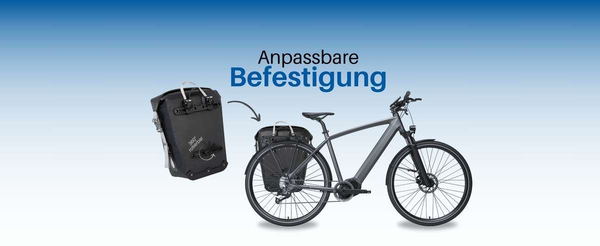 Fahrrad Packtasche für Gepäckträger