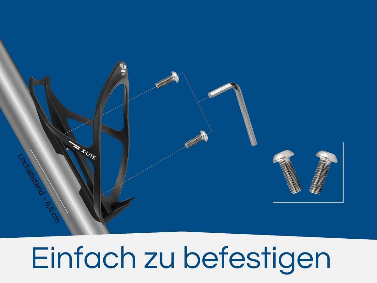 Flaschenhalter für Rennrad