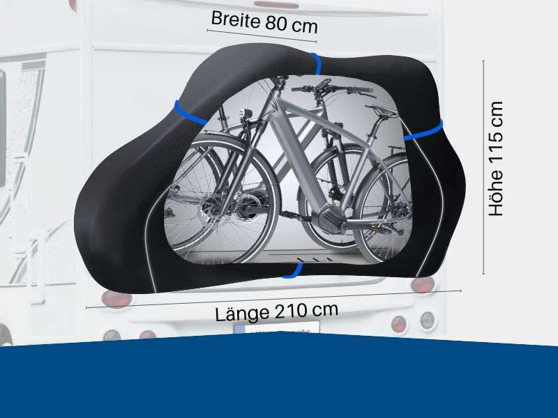 fahrradschutzhülle für 2 fahrräder wohnmobil fahrradschutzhülle für 2 fahrräder wohnmobil