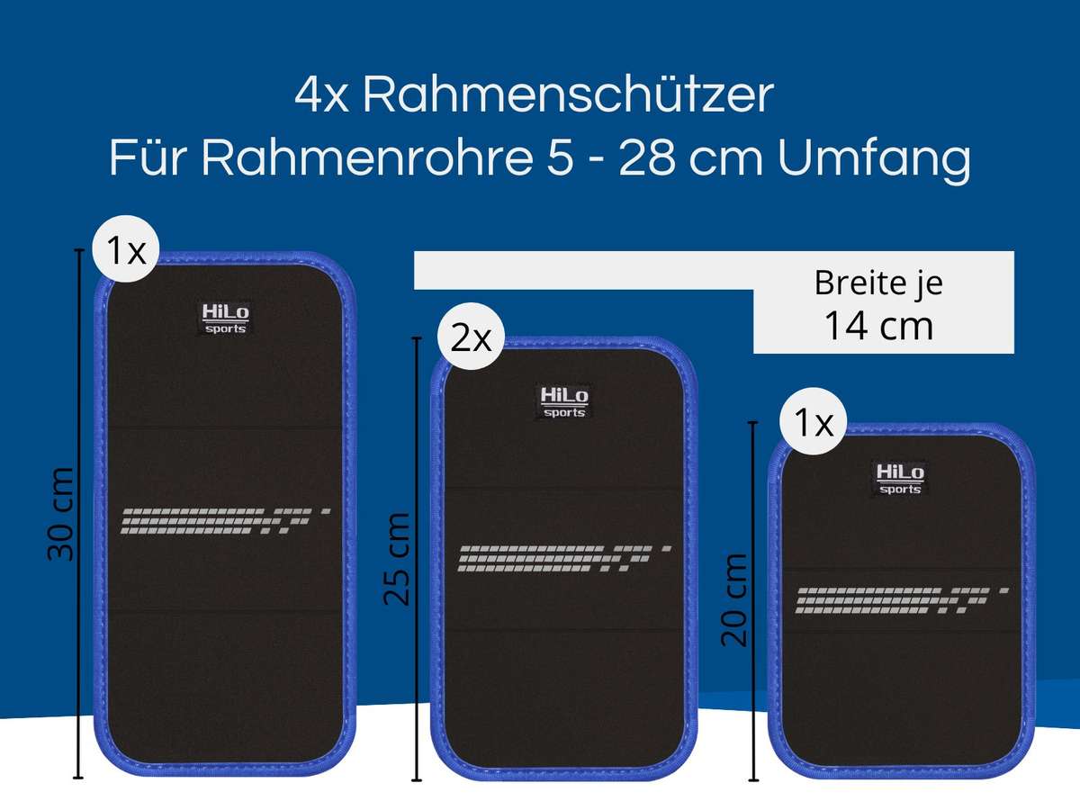 Fahrrad Rahmen Schutz für E Bike Heckträger Transport