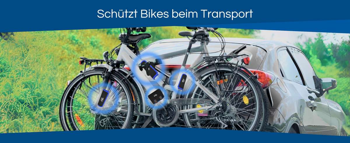 Fahrrad Rahmenschutz für den Heckträger Transport