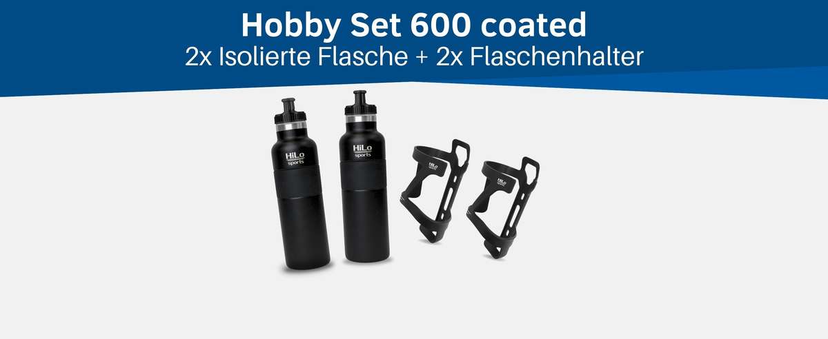 Fahrrad Trinkflasche mit Halterung