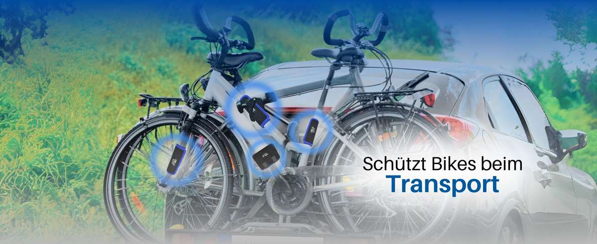 Fahrrad Rahmenschutz für den Heckträger Transport