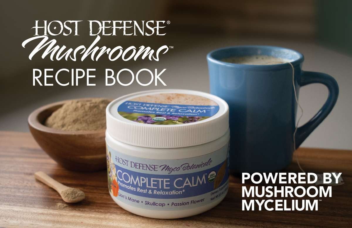 Host Defense Recipe Book - Powered by Mushroom Mycelium