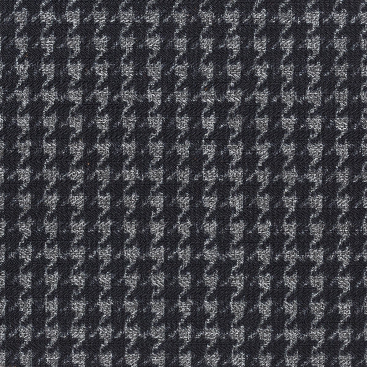 J.FitzPatrick Footwear Grey Navy Houndstooth Fabric