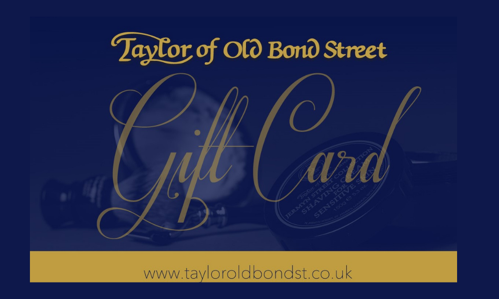 Gift cards from Taylor of Old Bond Street