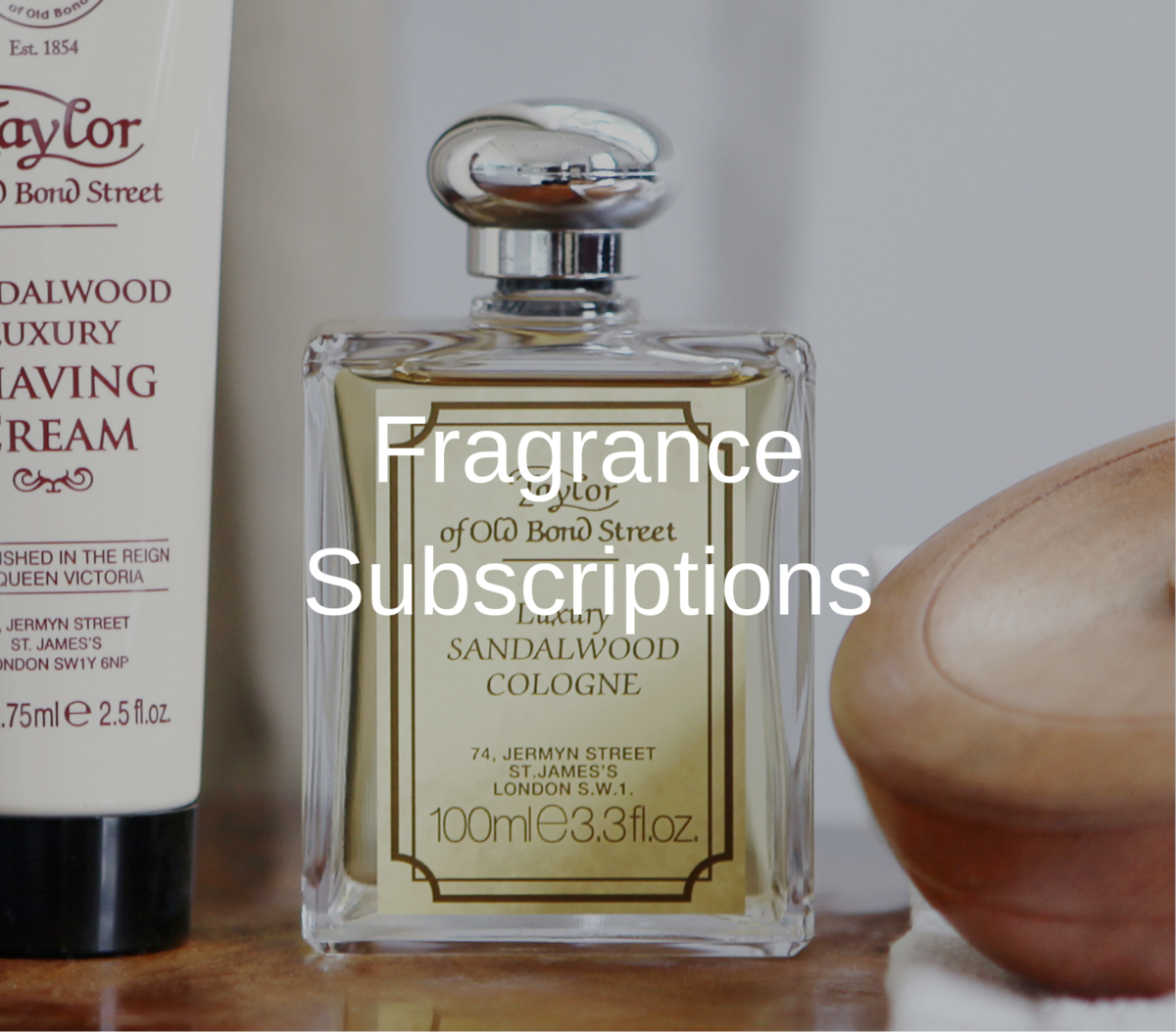Aftershave and cologne subscription