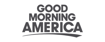 Good Morning America logo for tv segment featuring Nollapelli's best, new, high quality, soft, comfortable, cooling Pillowcase Duos made for better skin, hair and sleep.